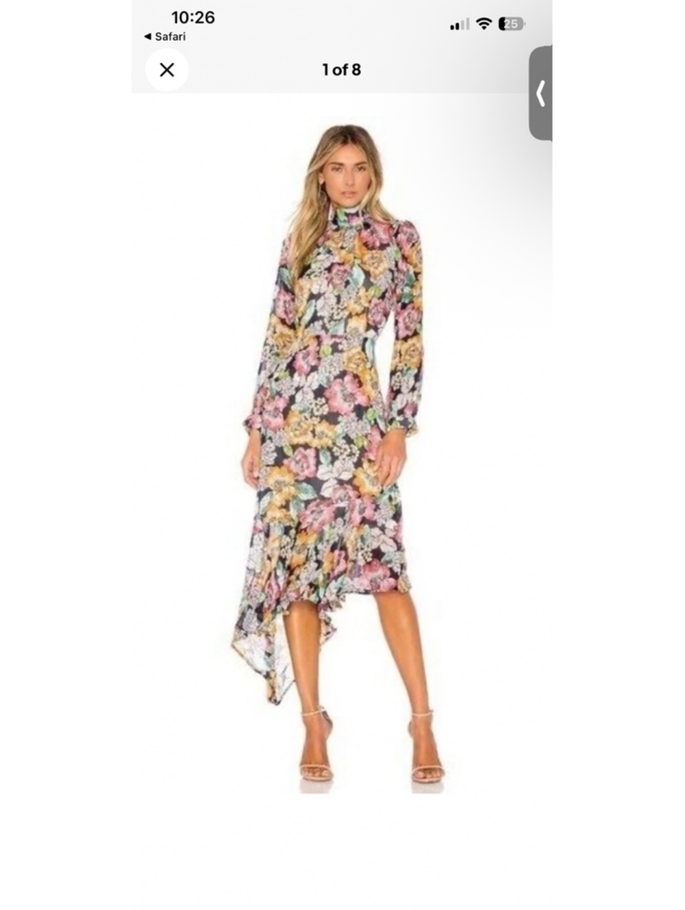X Revolve Birdie Dress by Rachel Pally, Bouquet Floral Print, Size M